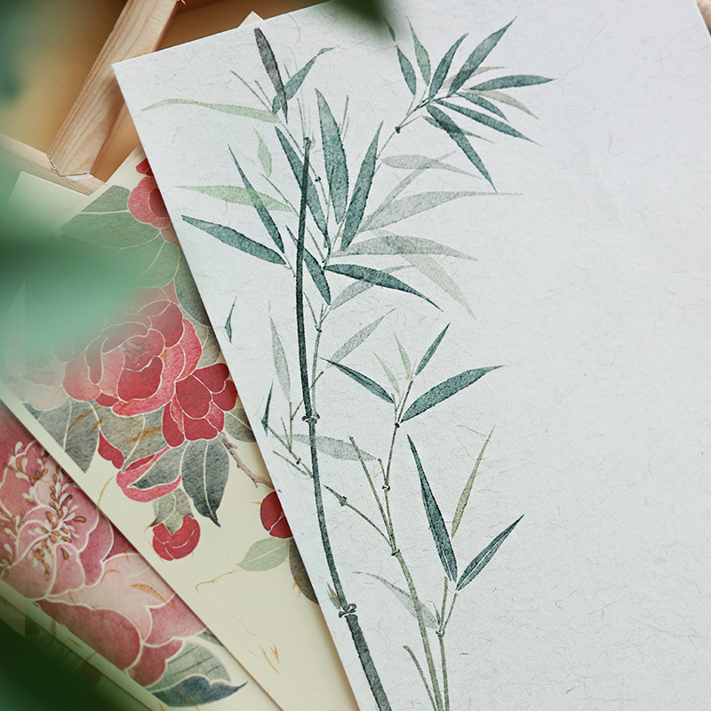 花间词国画芯手足印踏印宣纸中国风真迹新中式牡丹定制无框喷绘,淘宝优惠券,粉丝福利购,淘宝优惠卷