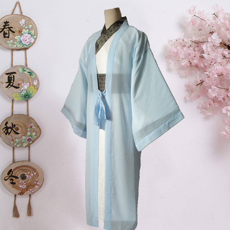 古装男汉服古代公子少爷文人才子富商王爷宁采臣舞台演出服戏服装