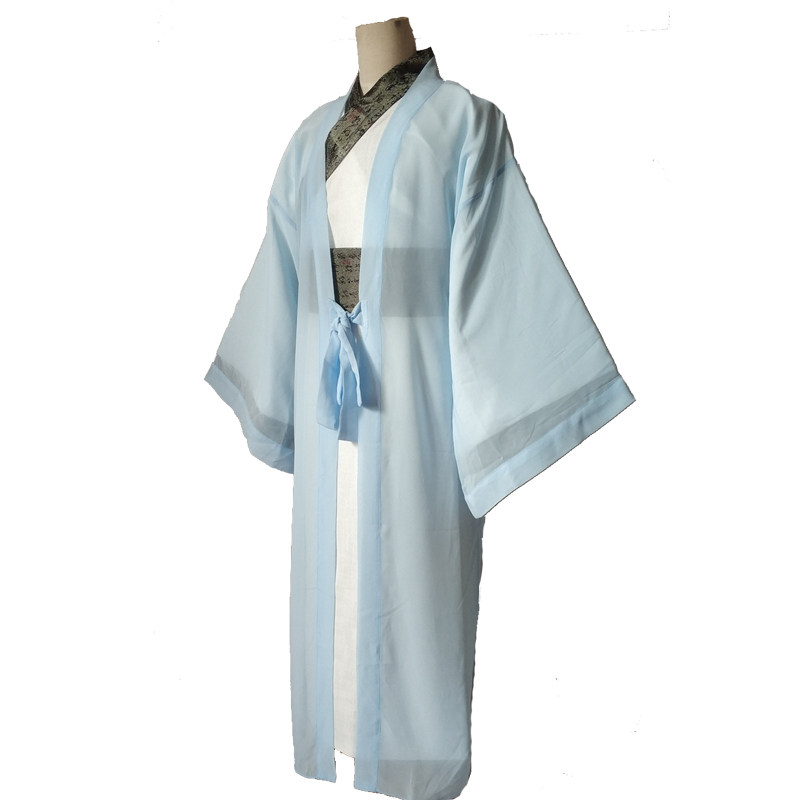 古装男汉服古代公子少爷文人才子富商王爷宁采臣舞台演出服戏服装