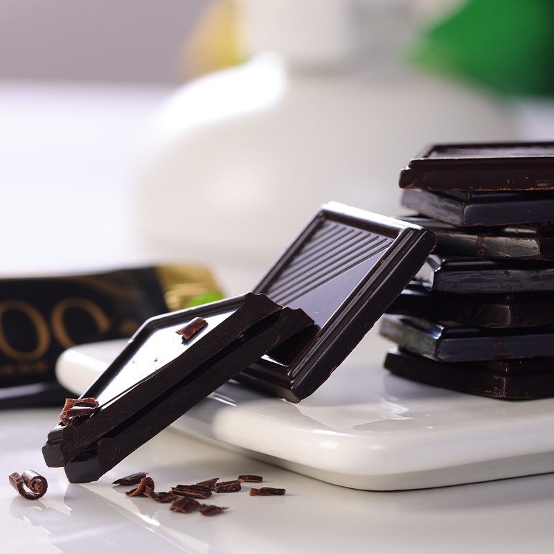 俄罗斯进口黑巧克力迷你拉迈尔200g袋装可可脂礼物零食块状巧克力 - 图2