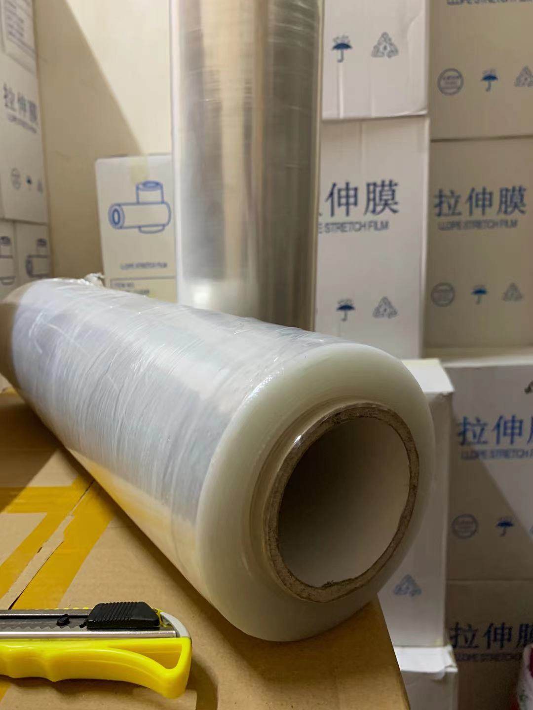 宽50cm透明防静电拉伸膜/9-11次方缠绕膜10斤捆箱包装膜/PE拉伸膜,淘宝优惠券,粉丝福利购,淘宝优惠卷