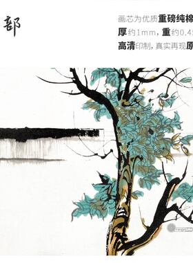 高清微喷纯棉油画布橙湖精品定制