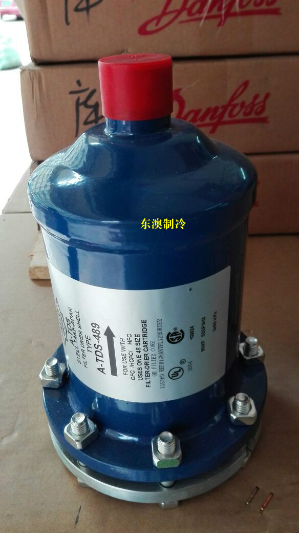 法兰式过滤筒/干燥过滤器/吸气过滤器A-TDS-489(接口28mm一节芯)-图0