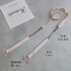 Rhinestone straps underwear bra halter straps accessories straps