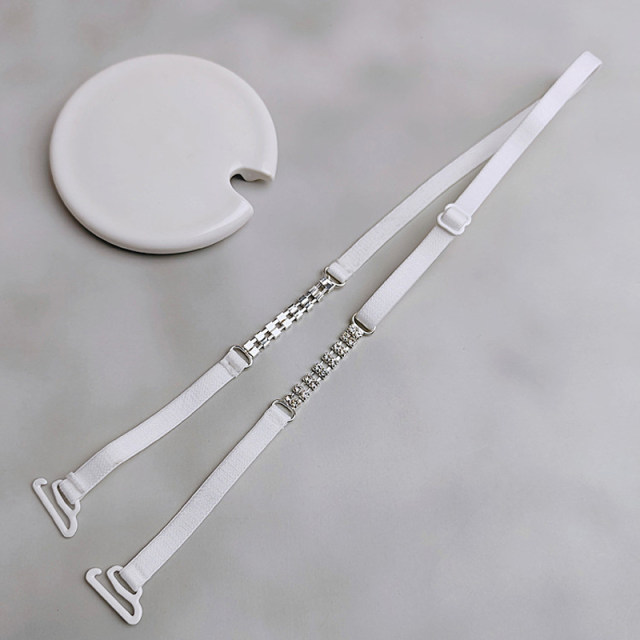 Rhinestone straps underwear bra halter straps accessories straps