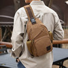 Canvas men's bag chest bag sports casual crossbody bag