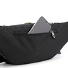 Large capacity waterproof nylon cloth men's waist bag mobile phone bag