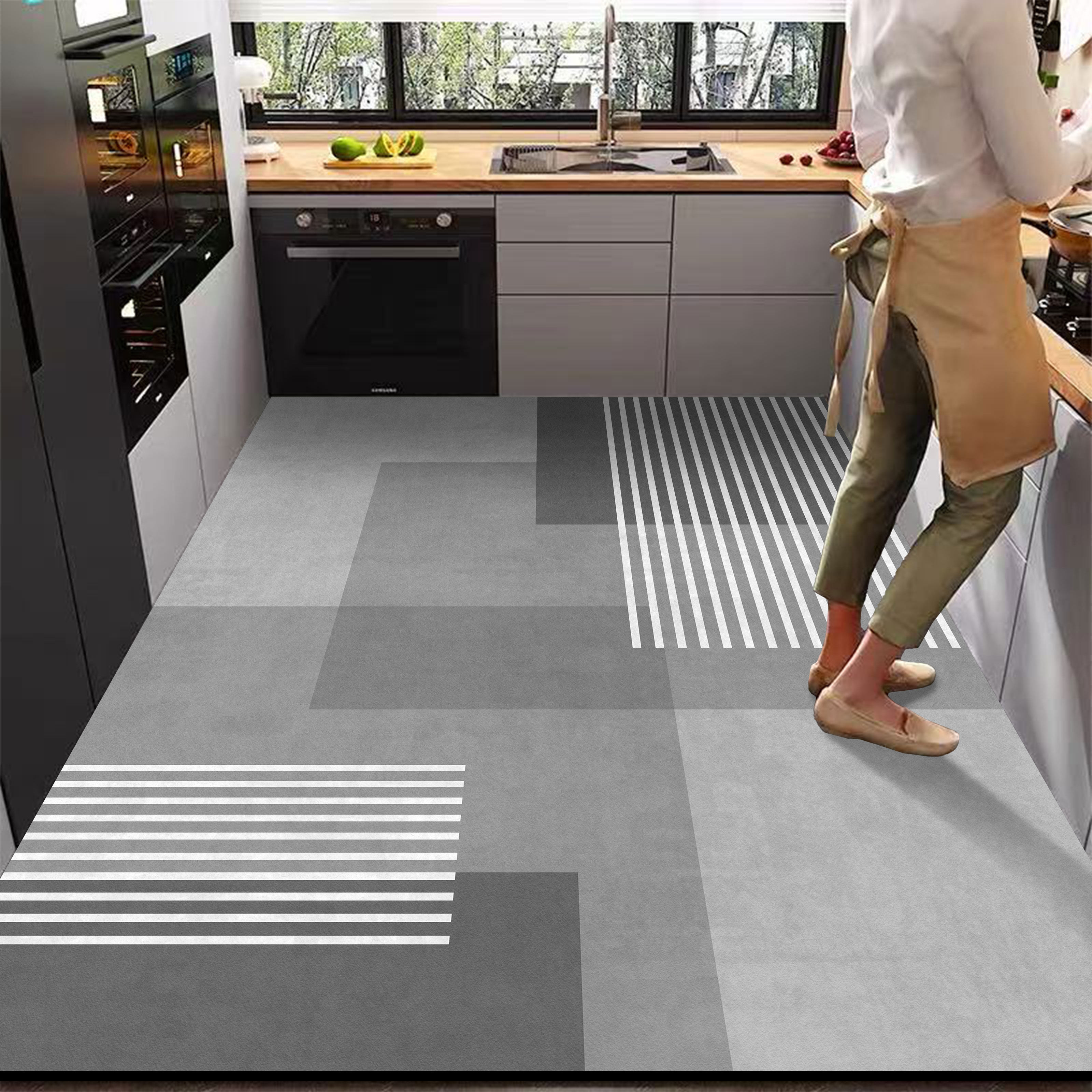 硅藻泥厨房地垫防滑吸水吸油可擦免洗地垫吸水地毯耐脏脚垫子门口,淘宝优惠券,粉丝福利购,淘宝优惠卷