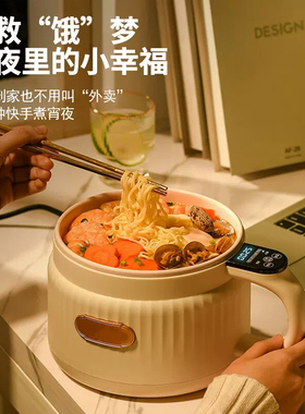 110V电煮锅加拿大用多功能迷你电饭煲留学生出国一人食小电锅美规