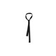 Boy's tie tie matching shirt children's black tie