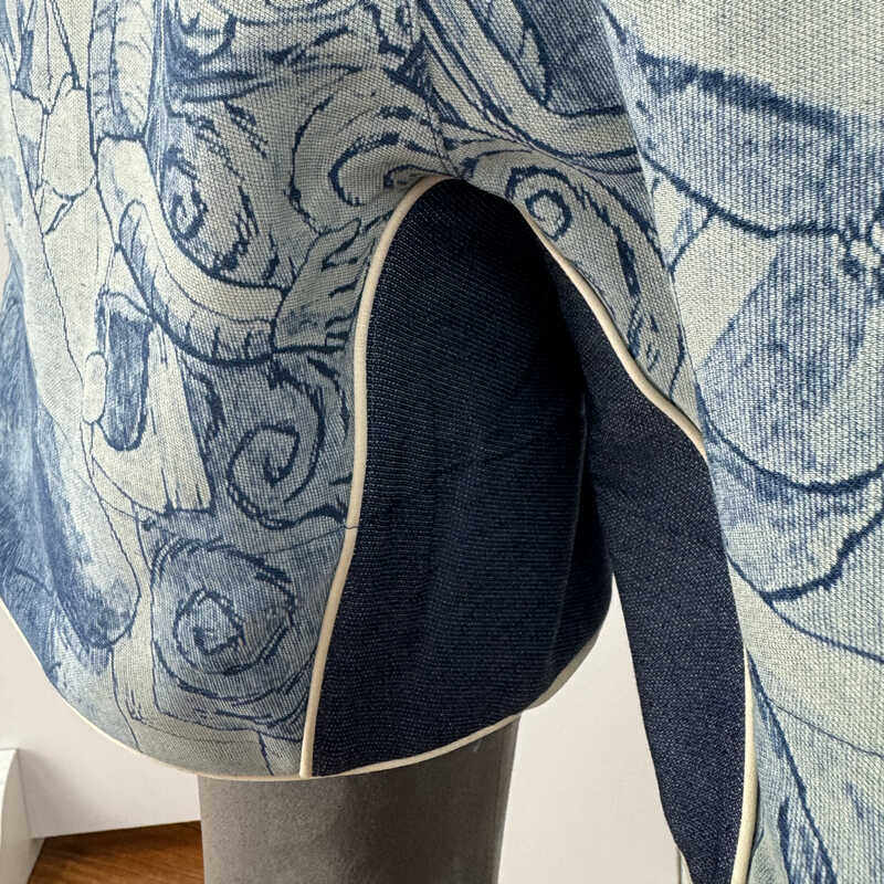 时着 超透气100天丝牛仔男激光拳击短裤宽松型街头动漫牛仔五分裤,淘宝优惠券,粉丝福利购,淘宝优惠卷