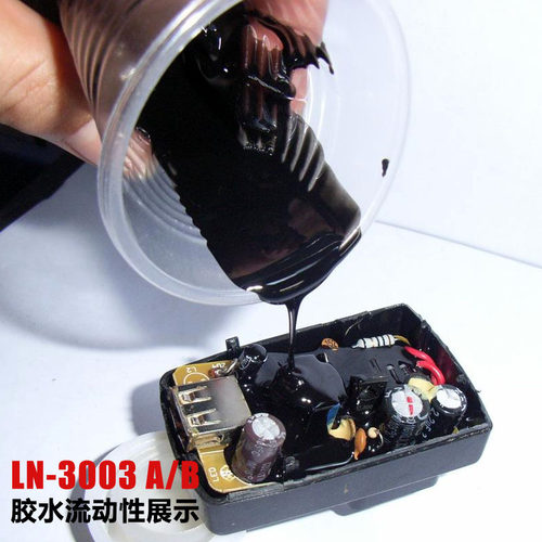 软包锂电池驱动控制器船舶电器PU聚氨酯防水电子灌封胶软胶10:3 - 图1