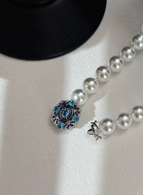 轻奢高雅澳白珍珠项链