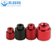 Colored straight lines of aluminum alloy nut inner tooth handle