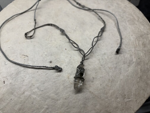 杂露集手工合作之喜马拉雅小水晶精致项链