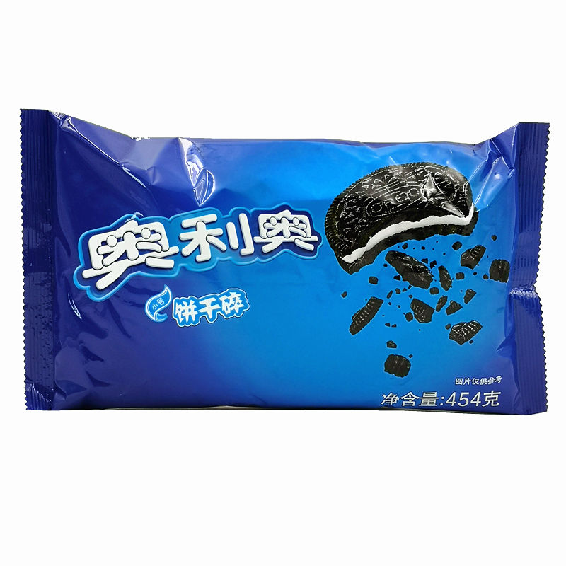 奥利奥饼干碎400g烘焙蛋糕甜品木糠杯烘培原料中号饼干粉末胚碎屑 - 图3