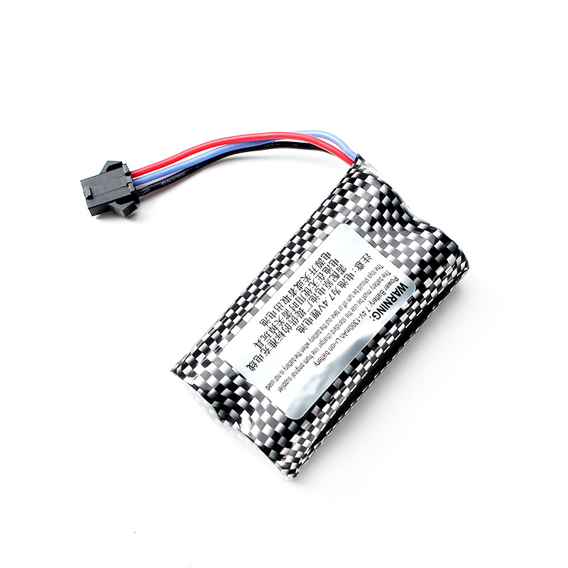 7.4V锂电池漂移扭变越野车玩具手表手势感应变形遥控车车充电电池 - 图3