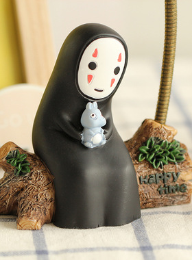 创意无脸男树脂小夜灯摆件