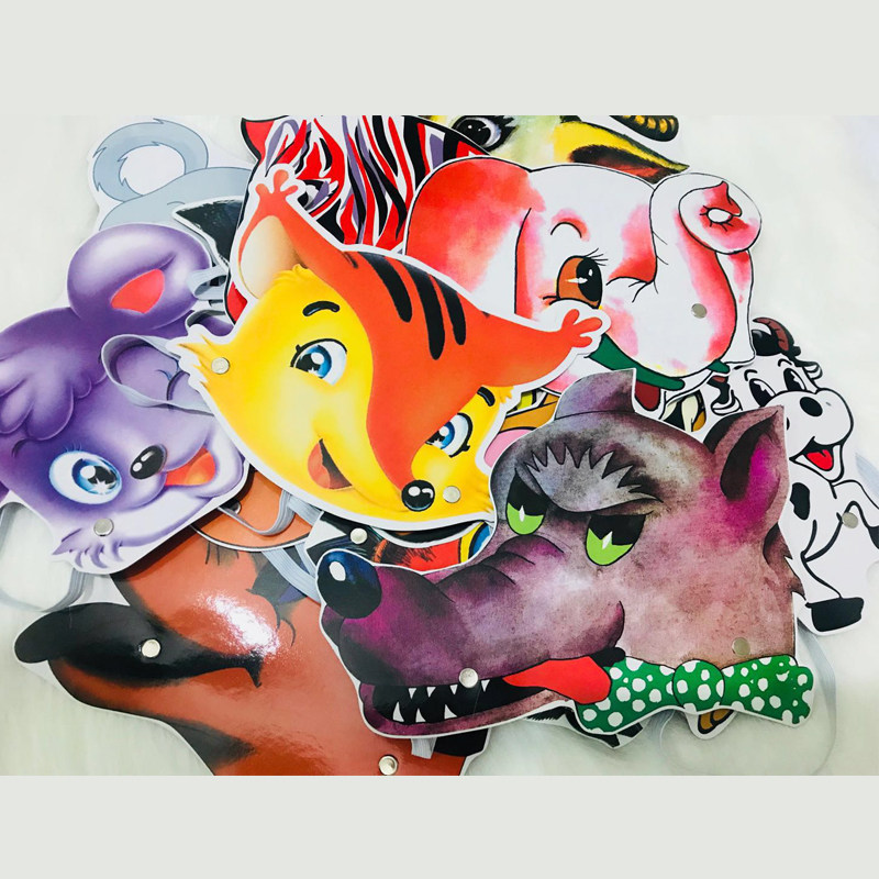 幼儿园动物头饰家禽类表演角色装扮道具小鸡小鸭鹅马牛羊兔猫狗兔,淘宝优惠券,粉丝福利购,淘宝优惠卷