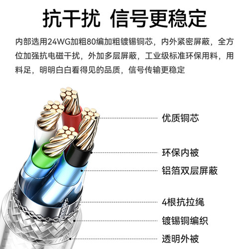 DTECH帝特USB转RS485/422串口线工业级电脑数据转换器高速波特率屏蔽抗干扰防雷浪涌英国FTDI双芯片全/半双工 - 图2