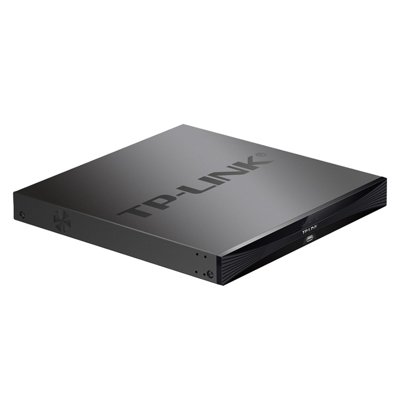 TP-LINK TL-NVR6432 32路网络硬盘录像机4盘位高清800万摄像机数据存储器监控主机双网口多网段4K音频APP远程