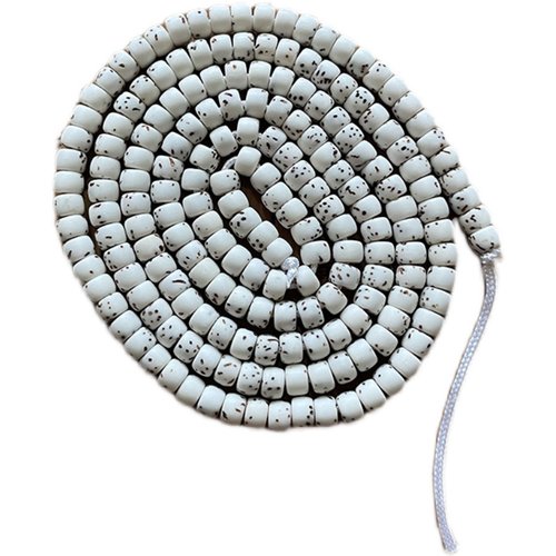 天然海南小星月菩提子迷你直切桶珠原生态顺白4x3mm佛珠手串手链 - 图2