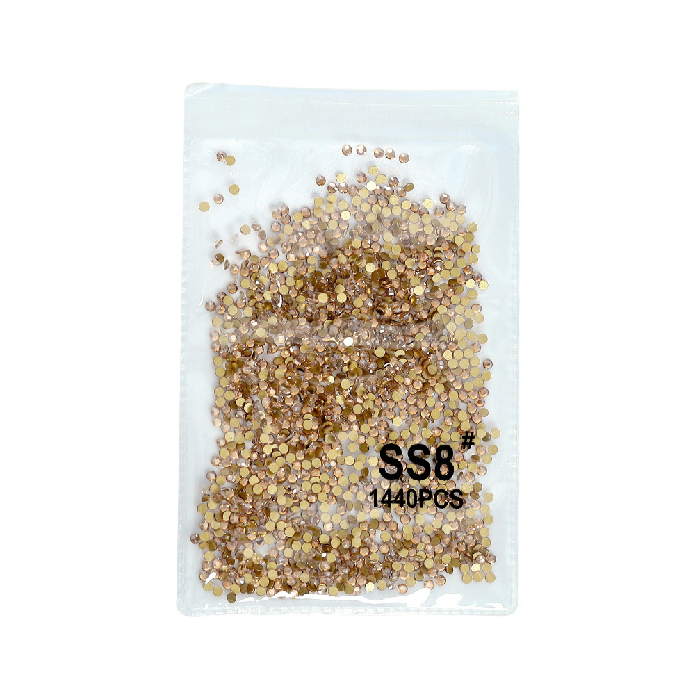 网红爆款金香槟色小圆钻秋冬美拉德咖色平底玻璃水钻石指甲装饰品,淘宝优惠券,粉丝福利购,淘宝优惠卷