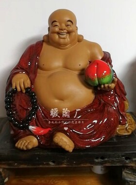 石湾公仔陶瓷大师献寿会所弥勒佛