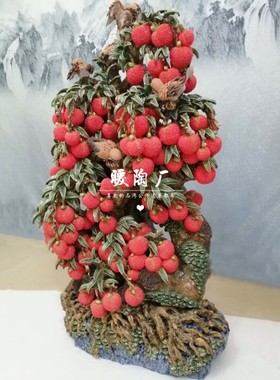 石湾公仔陶瓷大师玄关电视柜摆件