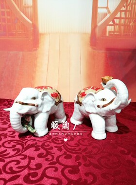 石湾公仔陶瓷大师风水电视柜吉象