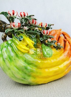 石湾公仔大师得心应手送礼摆件