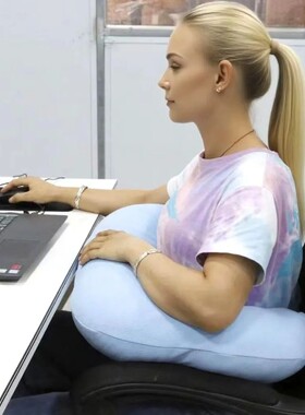 老人轮椅扶手抱枕腰靠用品轮椅辅助用品护腰缓压舒适老人手臂托垫