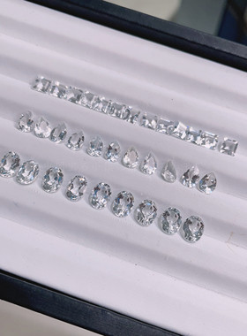 女白色托帕石气质白月光全净