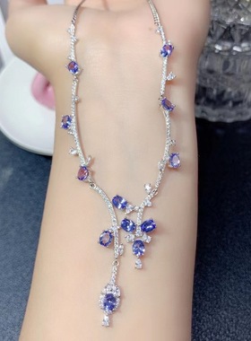 女银饰品豪华气质一体链牌