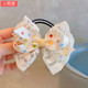 Super fresh! Little princess summer bow rubber band