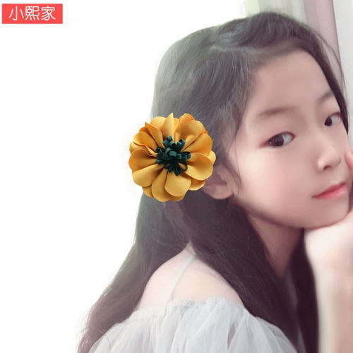 Свежая резинка, детский аксессуар для волос, детские шпильки для волос, в цветочек, семейный стиль