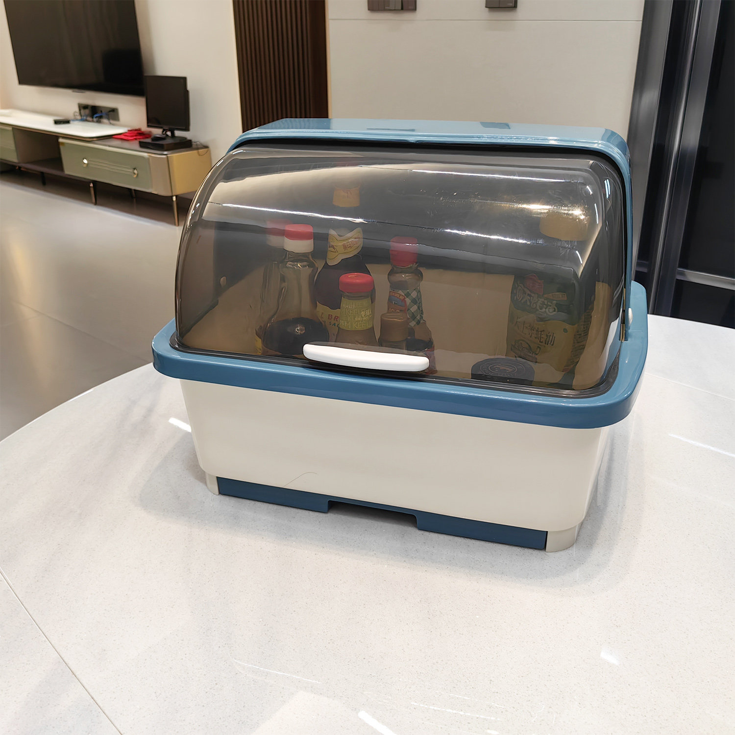 调料收纳盒带盖出租屋宿舍新款厨房置物架台面防油污放酱油耗油瓶,淘宝优惠券,粉丝福利购,淘宝优惠卷