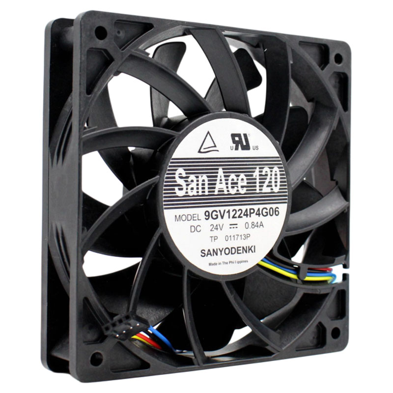全新SANYO三洋 9GV1224P4G01/G03/G06 24V 0.84A 12025变频器风扇 - 图0
