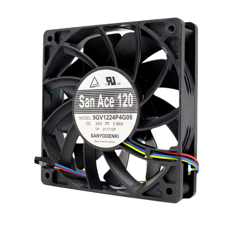 全新SANYO三洋 9GV1224P4G01/G03/G06 24V 0.84A 12025变频器风扇 - 图2