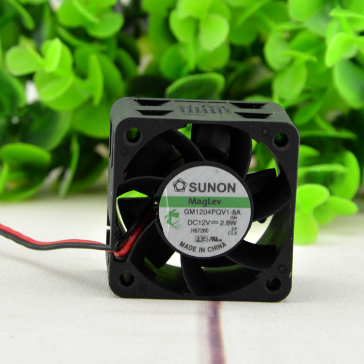 SUNON GM1204PQV1-8A 4cm 4028 12V 2.8W 交换机 服务器 静音风扇 - 图1