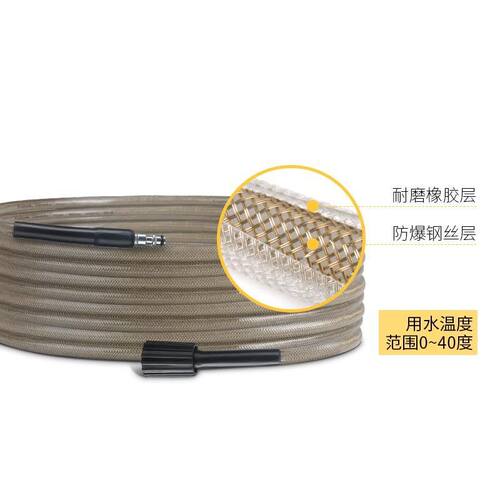 嬉力派高压洗车机醒狮洗车机配件接头水钢丝水管纤维管莫甘娜水枪 - 图2