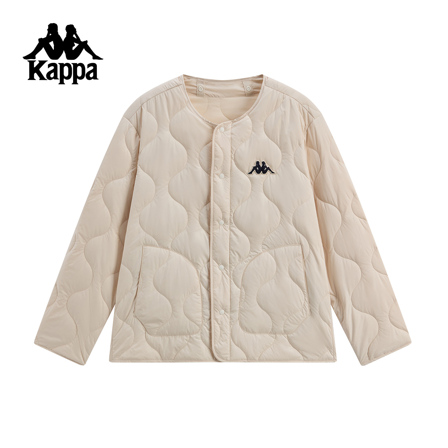 Kappa卡帕男装2026春季新款立领两件套时尚外套休闲棉服K0G12MM02 - 图2