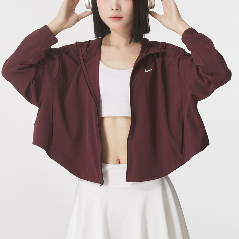 Nike耐克女装2025秋季新款ONE DF WVN JKT CPSL SP梭织外套IH8601,淘宝优惠券,粉丝福利购,淘宝优惠卷