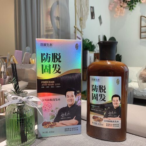 昌义生态汉邦防脱洗发水植物提取物强根健发密发固发控油去屑 - 图1