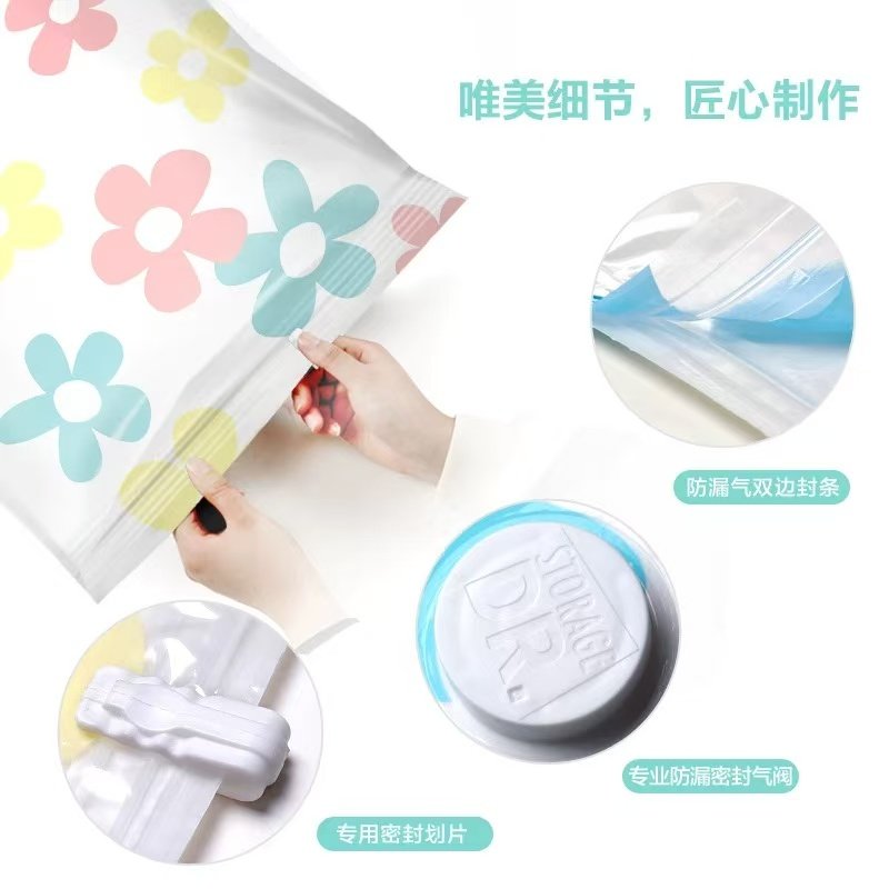 Extra thick and large size compression bag specially designed for home use