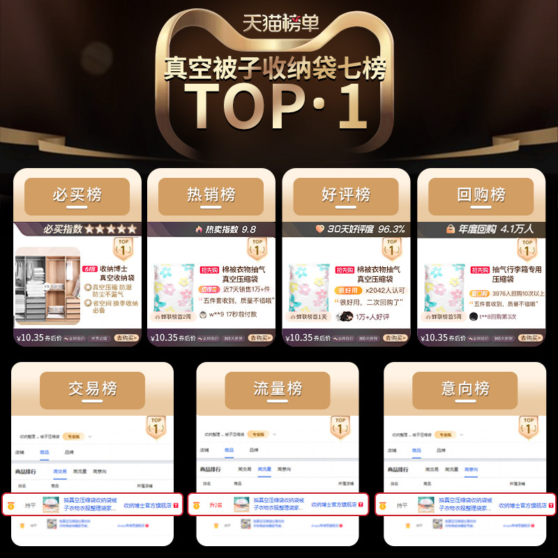 抽真空压缩袋收纳袋被子衣物衣服整理密封袋家用棉被袋旅行袋电泵