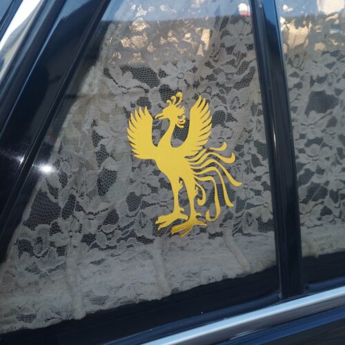 豐田世紀Toyota Century金鳳凰貼紙 - 图0