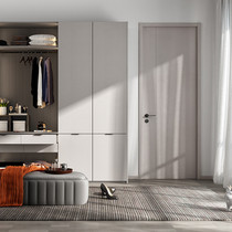 Zhibang Wooden Door Home Bedroom Door Minimalist Indoor Room Door Custom Soundproof Suit Door Brief A Level Y11