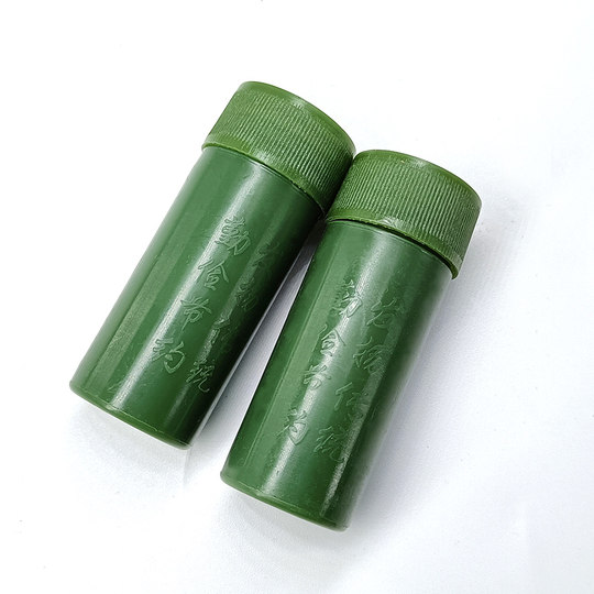 军绿色针线筒手工缝补制式针线盒户外部用队军训刺绣家庭便携针线