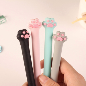 卡通猫爪造型中性笔